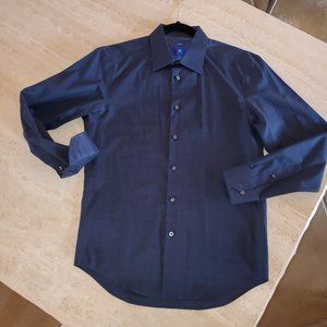 Egara Shirt Excellent Cond. Size M Navy wi…